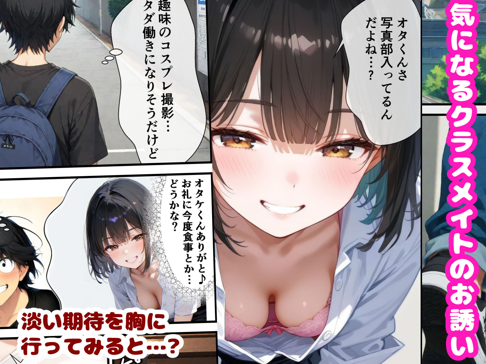 秘密のコスプレ撮影会！〜タダ働きだと思ったらHなご褒美が待っていた件〜 サンプル1ページ目