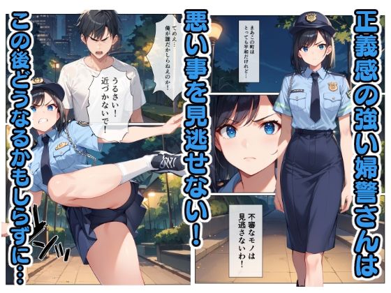 輪〇された婦警さん サンプル1ページ目
