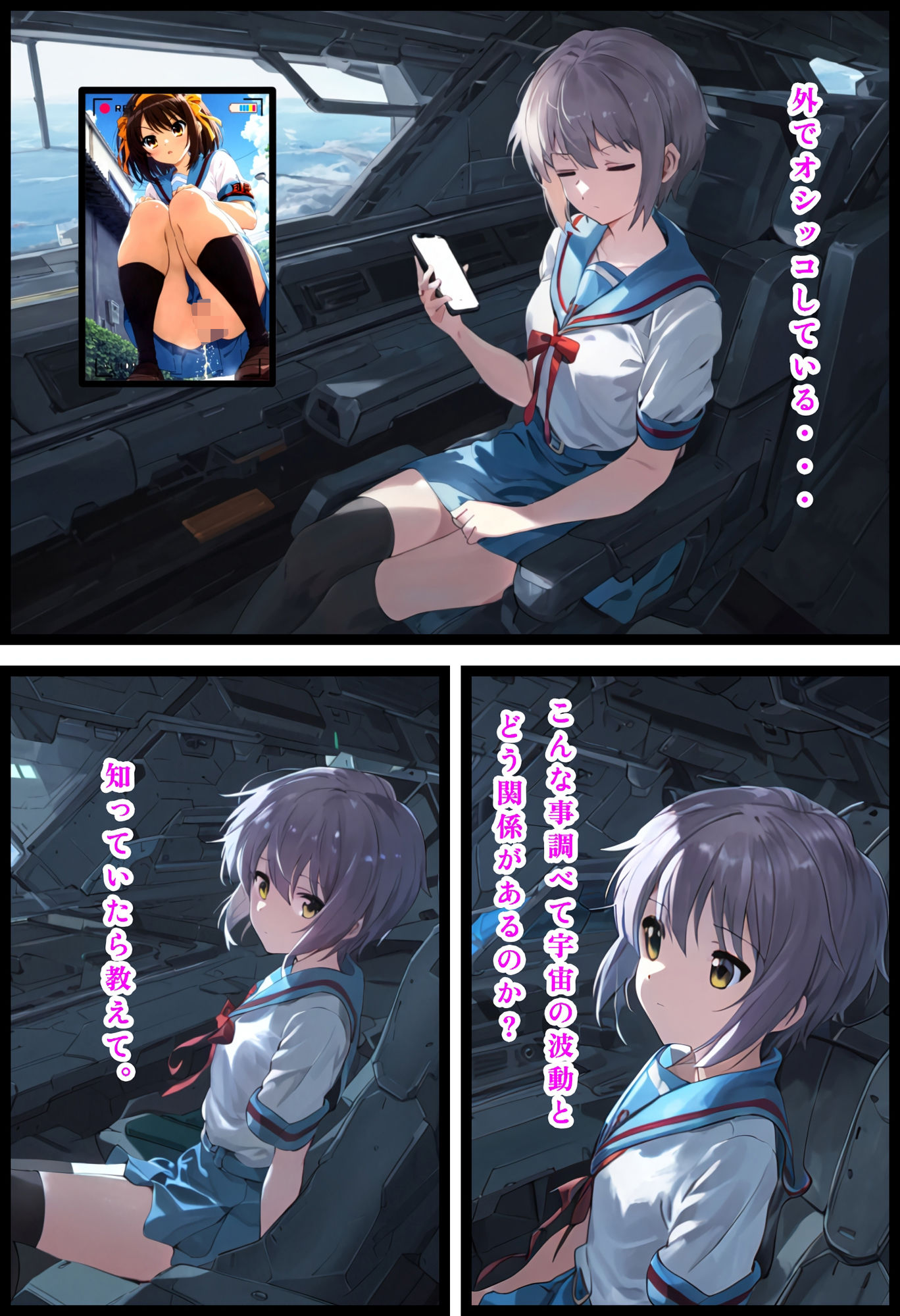 長〇有〇の聖水！ サンプル2ページ目