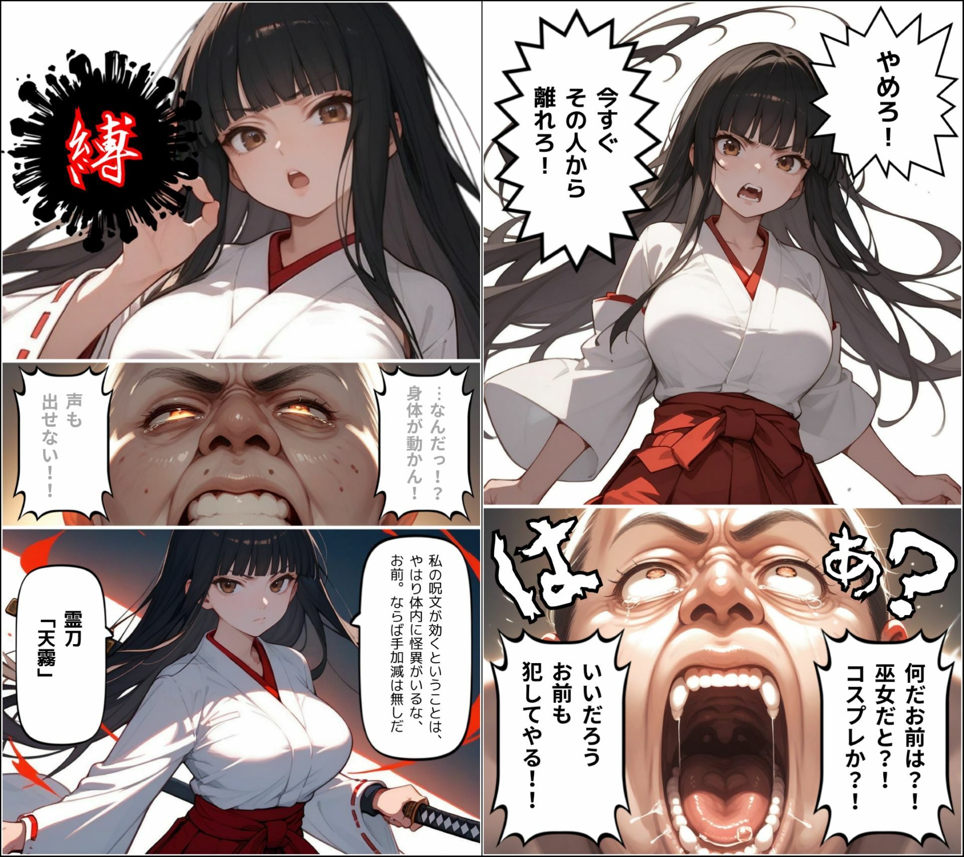 淫獄怨館 サンプル3ページ目