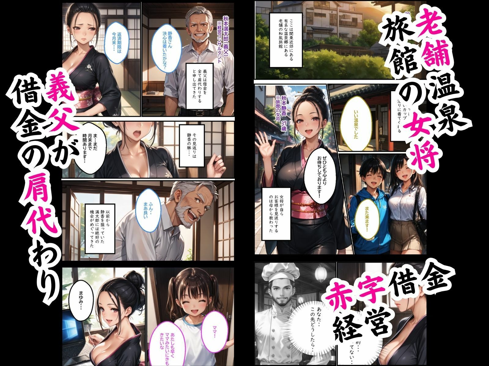 義父の計画 4 〜種付け温泉宿〜 静香編 サンプル3ページ目