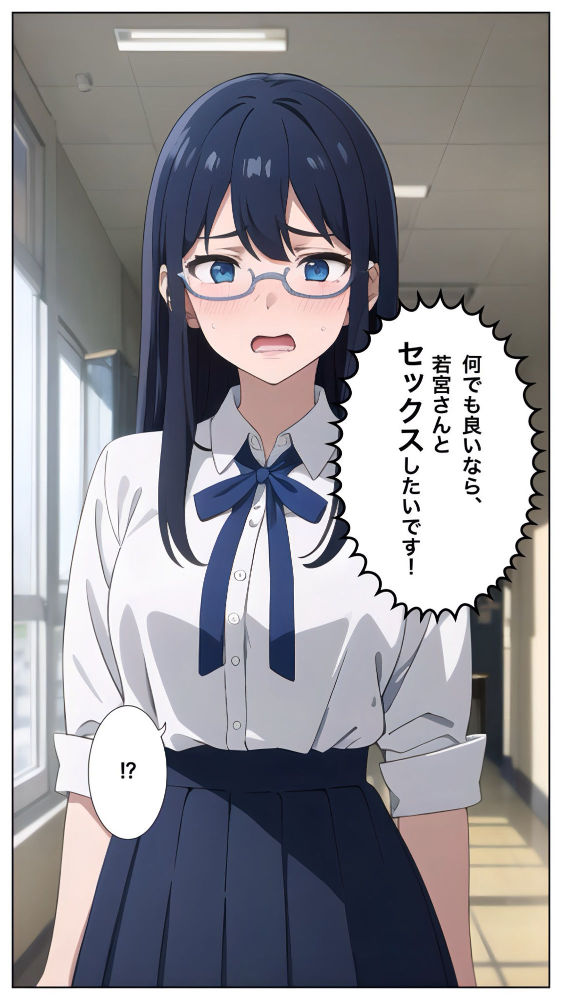 清楚なガリ勉美女にテストで勝ったからヤリたい放題した結果 サンプル8ページ目