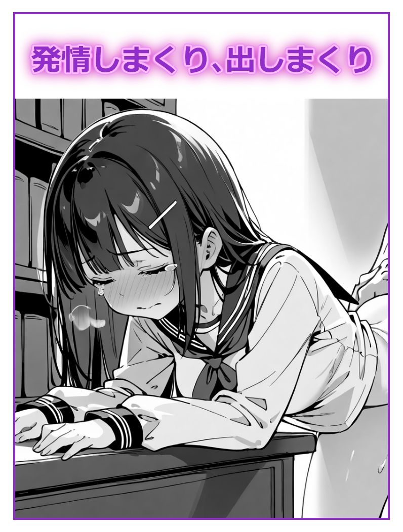 図書室にいた無口な女の子が実はえちえちだったので生ハメしても何も言わないから中出ししまくった話 サンプル10ページ目