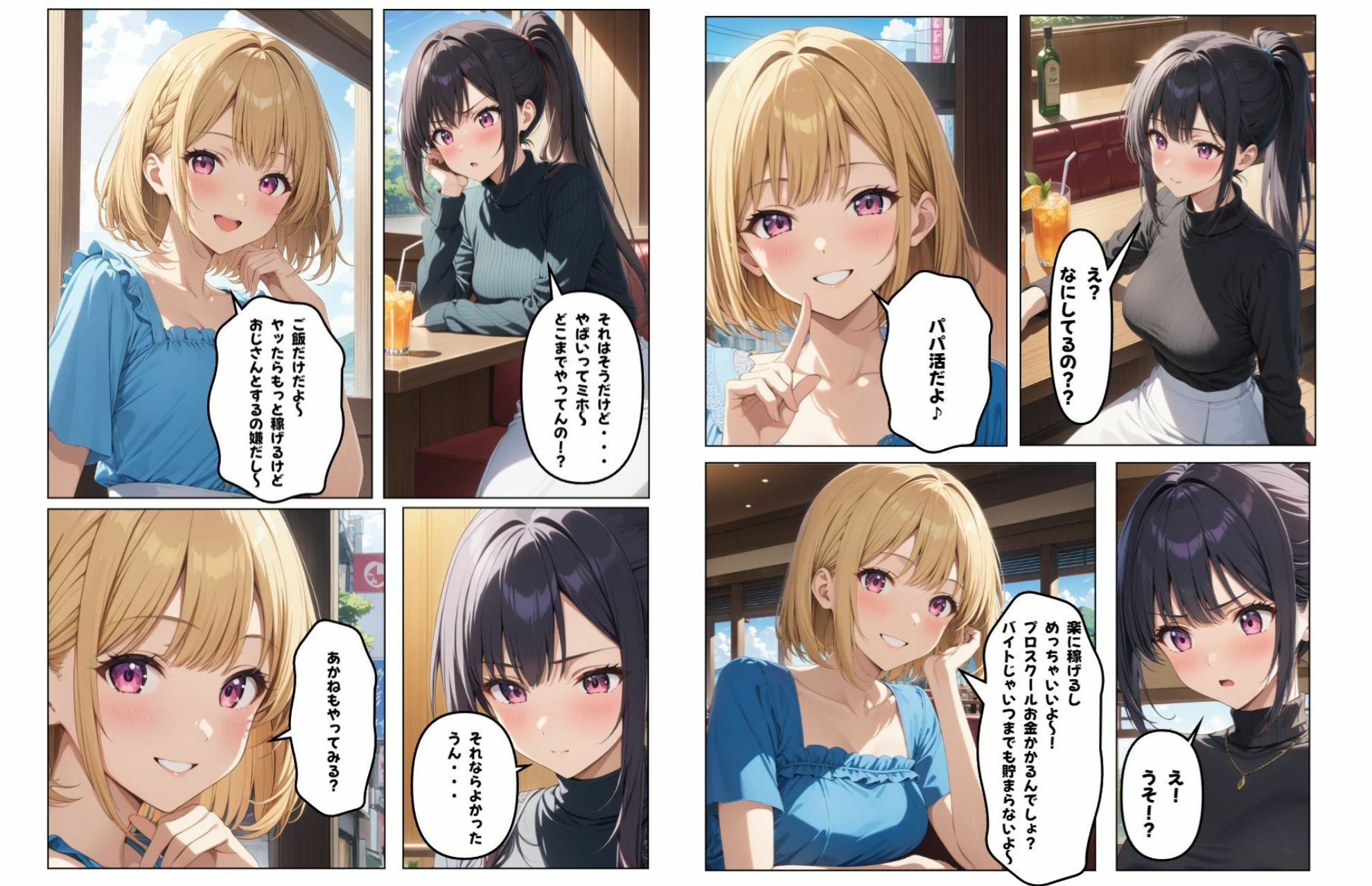 大切な彼氏がいるのに・・・〜女子大生NTR〜 サンプル4ページ目