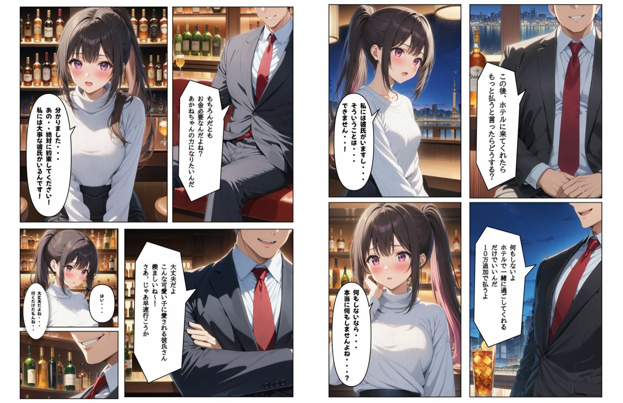 大切な彼氏がいるのに・・・〜女子大生NTR〜 サンプル7ページ目