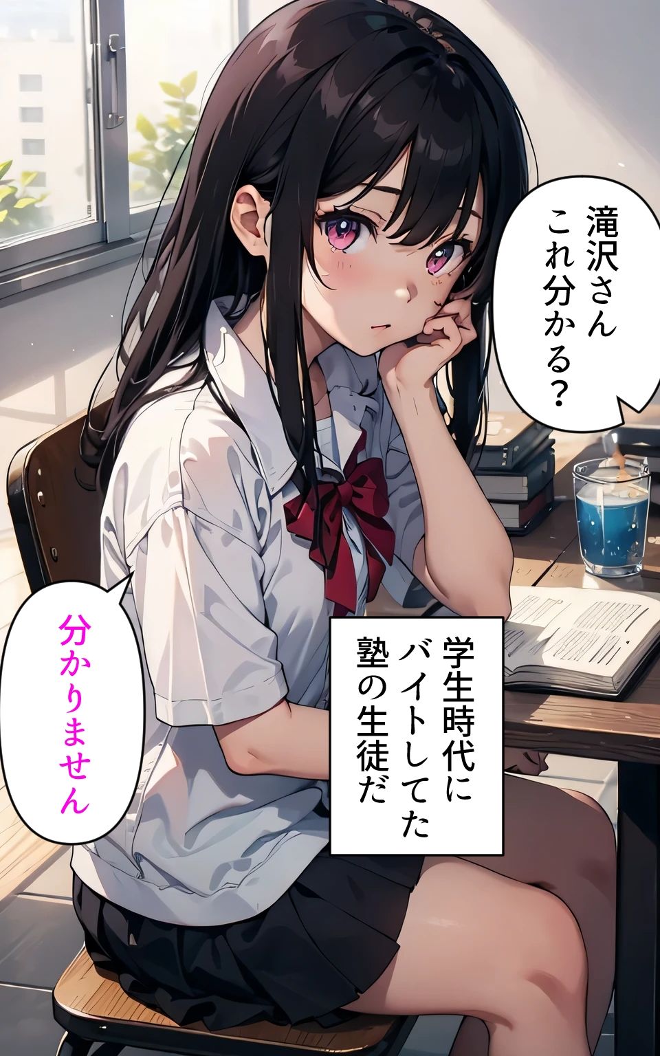メンズエステでいいことしちゃう？1  〜教え子さくらと秘密のレッスン〜 サンプル3ページ目