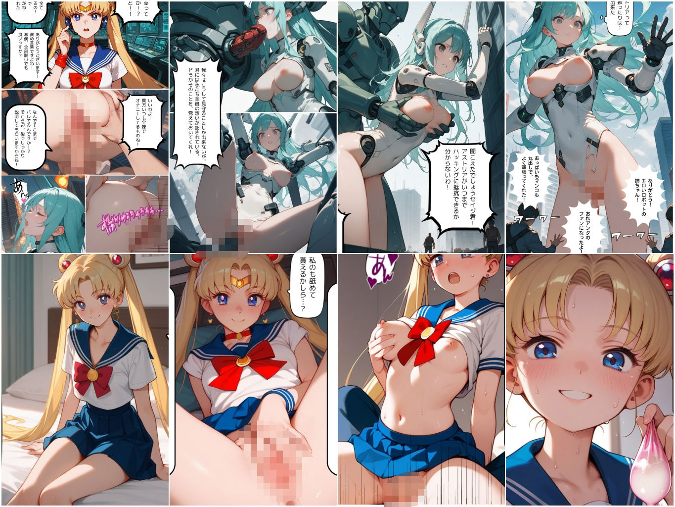 星鎧姫アストリア サンプル1ページ目