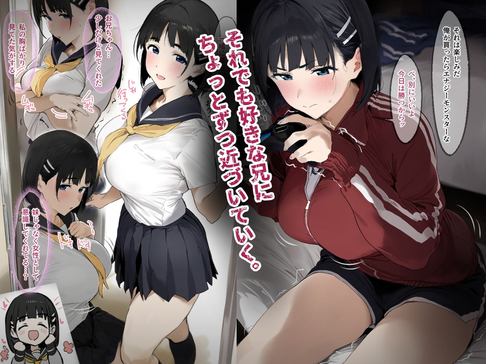 直葉の見てはいけない寝取られ合宿 サンプル2ページ目