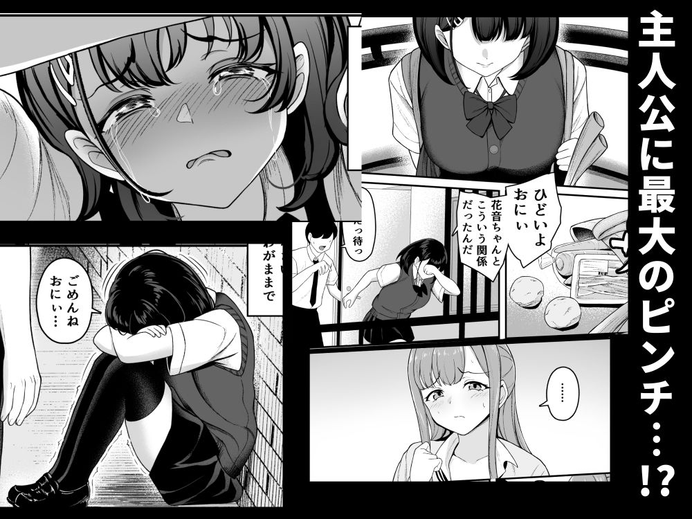 お家ハーレム！？  Sっ気の義妹とMっ気の幼馴染！ サンプル10ページ目
