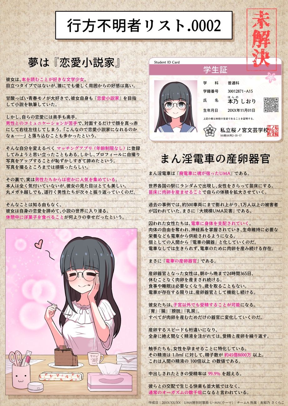 丸呑み短編集【エロマンガ実況つき】 サンプル4ページ目
