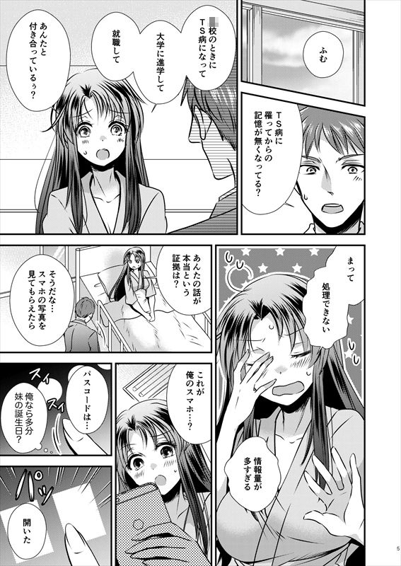 TS記憶喪失 サンプル3ページ目