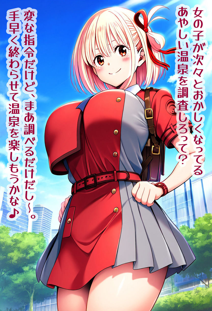 最強リコリスに種付けミッション！？ サンプル1ページ目