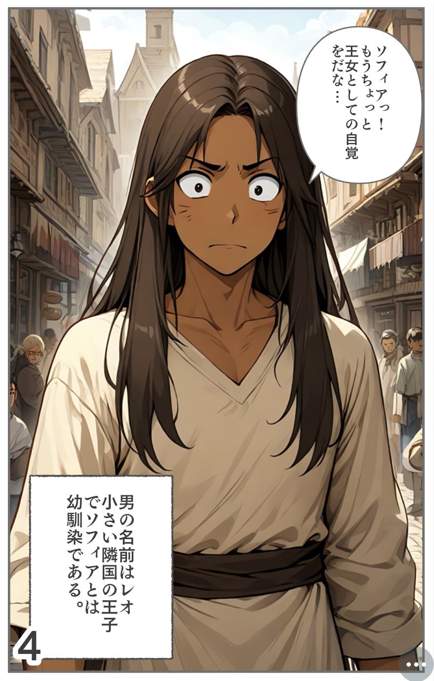 【入れ替わり・漫画】入れ替わり 姫の身体が奪われた！俺の幼なじみの身体になったゴブリンが俺のことを誘惑してくる件 サンプル4ページ目