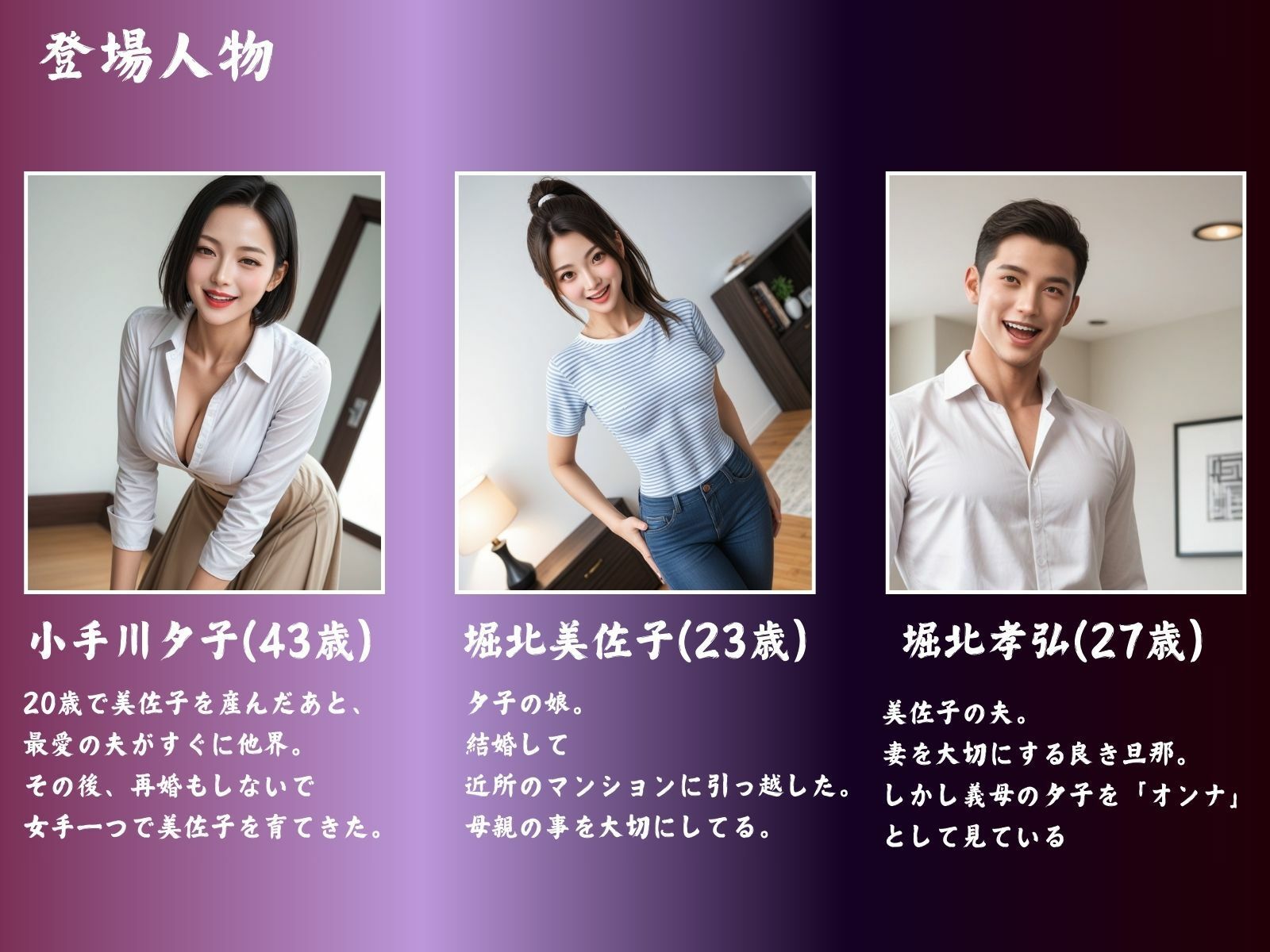 【リアル系本格NTR漫画】義母いじめ〜忘れかけていたオンナの喜び〜 サンプル1ページ目