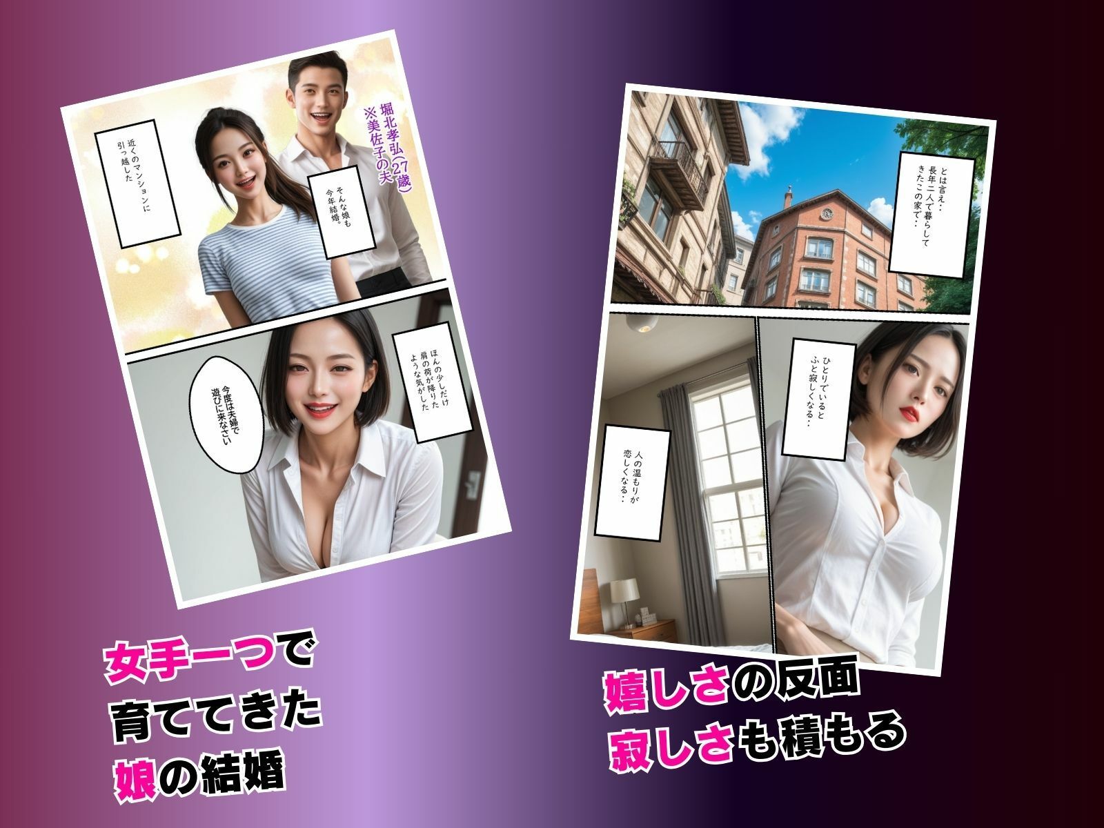 【リアル系本格NTR漫画】義母いじめ〜忘れかけていたオンナの喜び〜 サンプル3ページ目