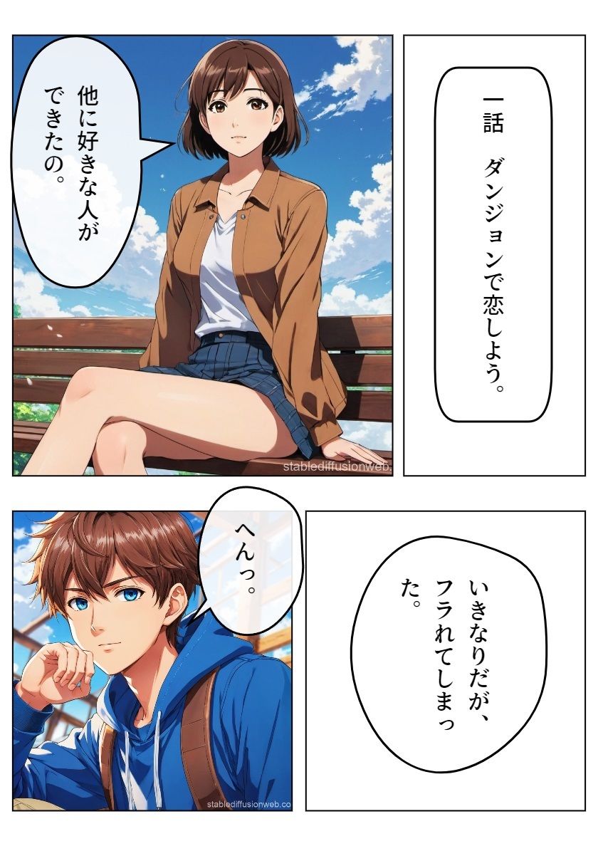 鉄壁の勇者の伝説I サンプル2ページ目