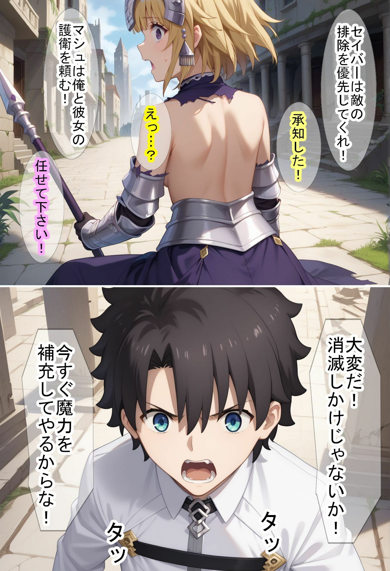 【F〇Oの世界に入ってしまったら？】〜女サーヴァントにエロい事し放題だった件〜 2 サンプル7ページ目