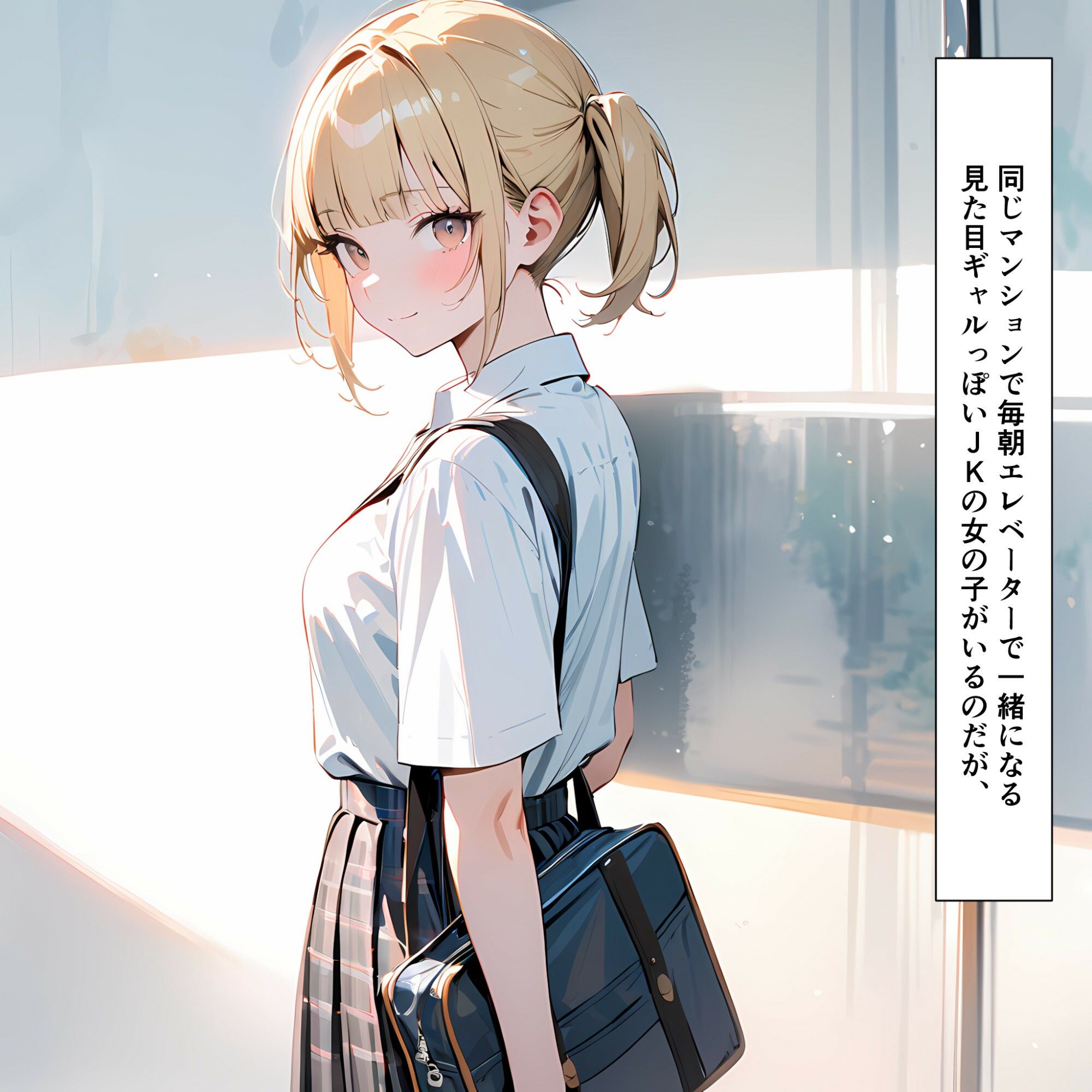 同じマンションに住むギャルJKに監禁された話 サンプル2ページ目