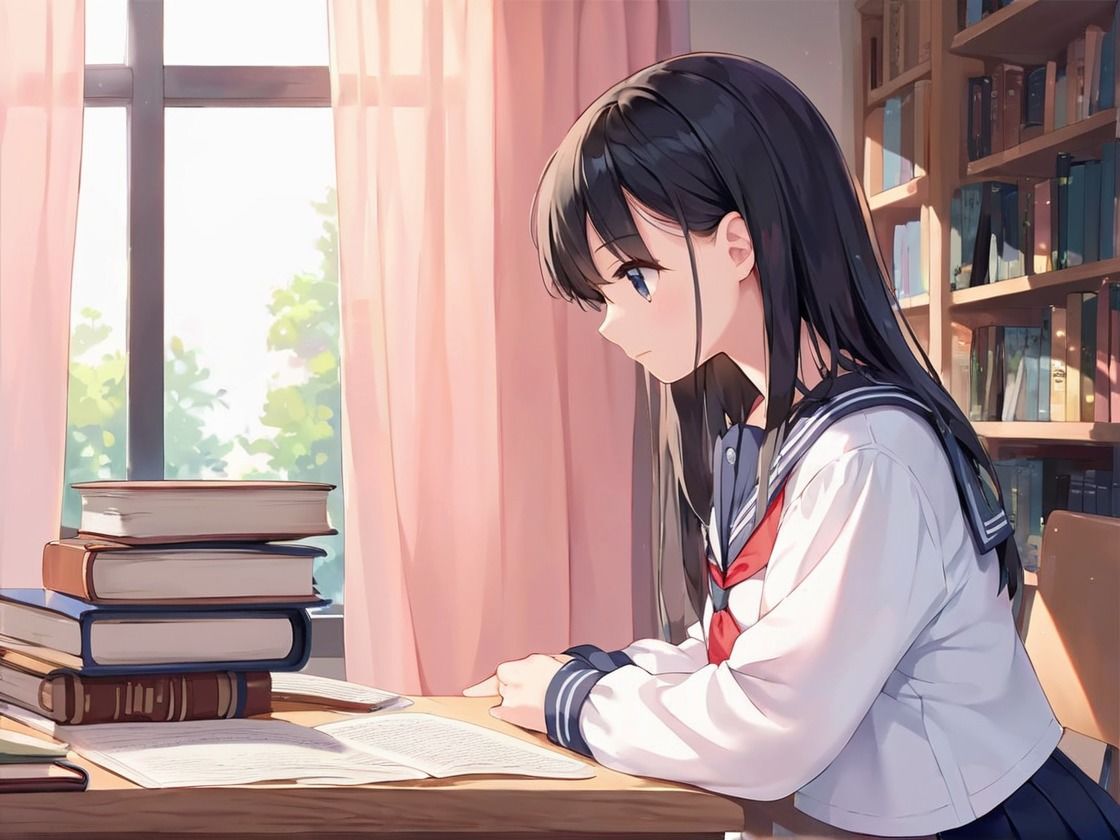 大人しい図書委員になら、何してもバレないだろう！先生と生徒で、犯しまくる毎日？ サンプル2ページ目