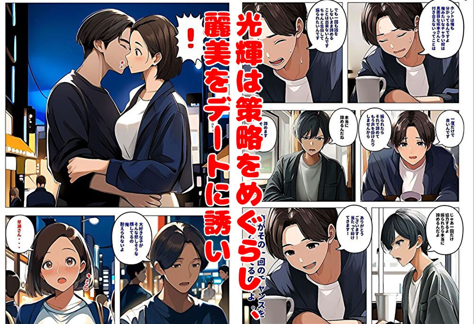 間男の提案に乗って不倫現場を目撃したら、最愛の妻が土下座してセックスのお願いをした。 エピソードゼロ サンプル3ページ目