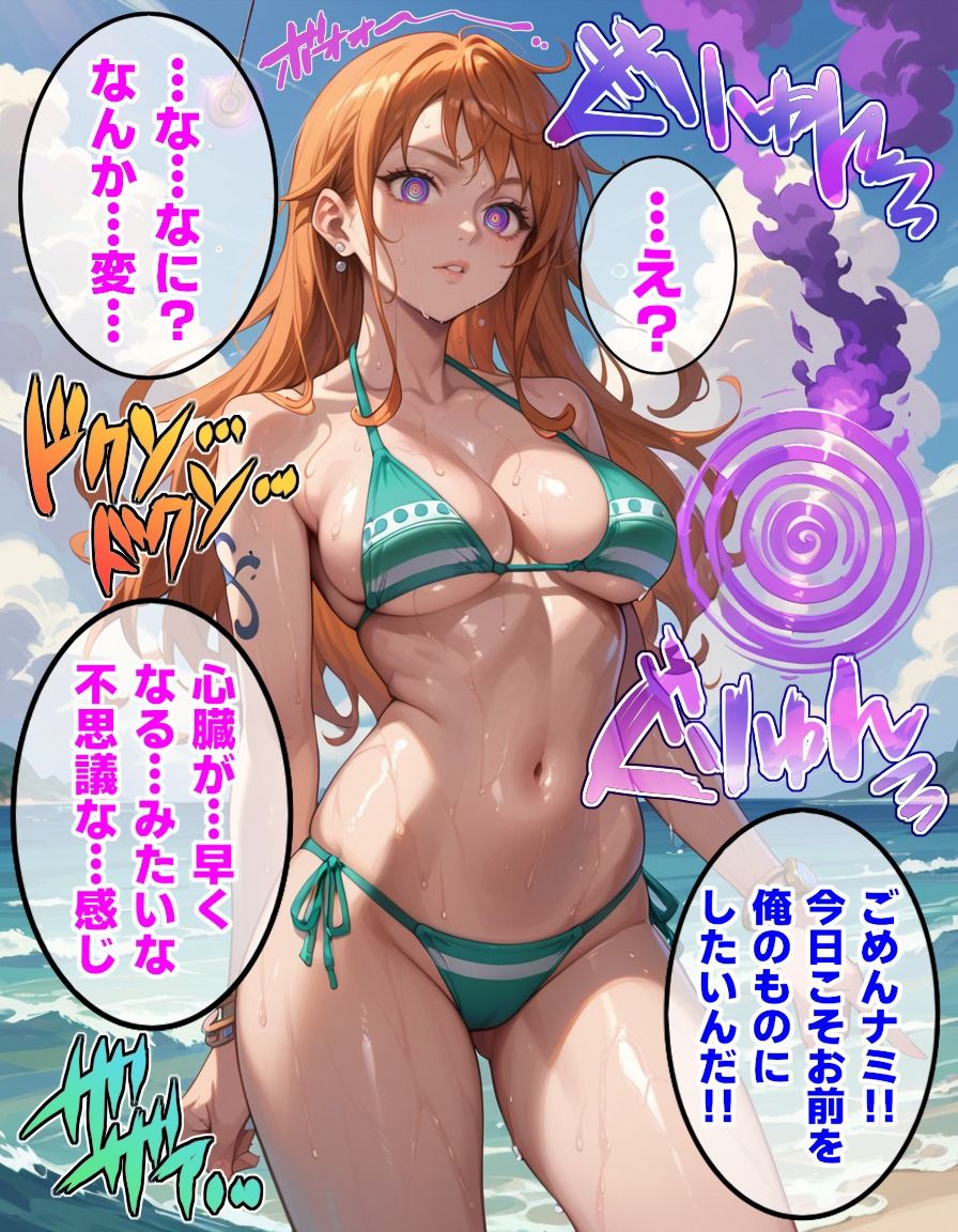 【O●EPIECE】ナ〇を催●洗脳 サンプル2ページ目