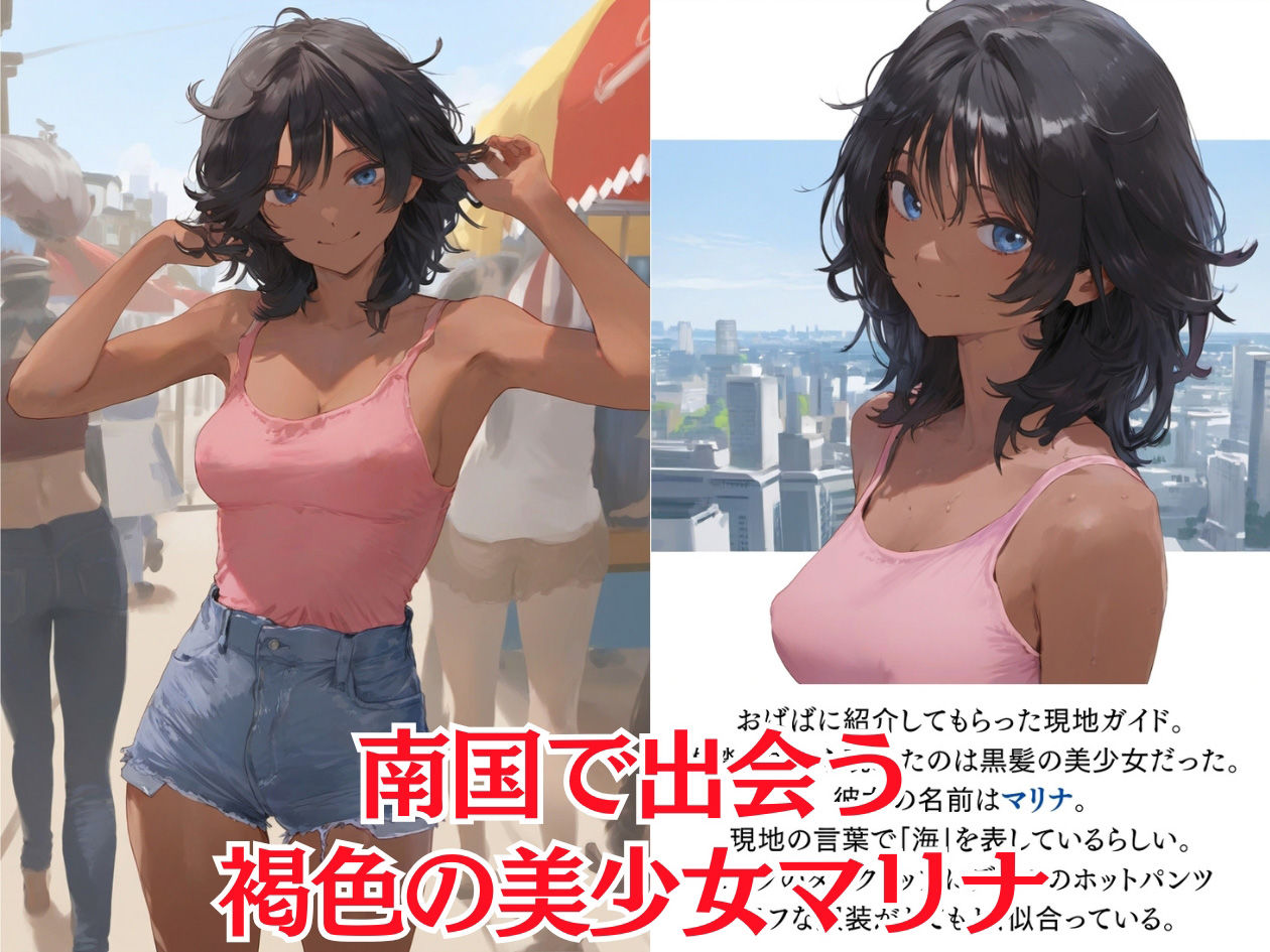 南国で出会った褐色娘と校長が金玉空っぽになるまでエッチするお話 サンプル3ページ目