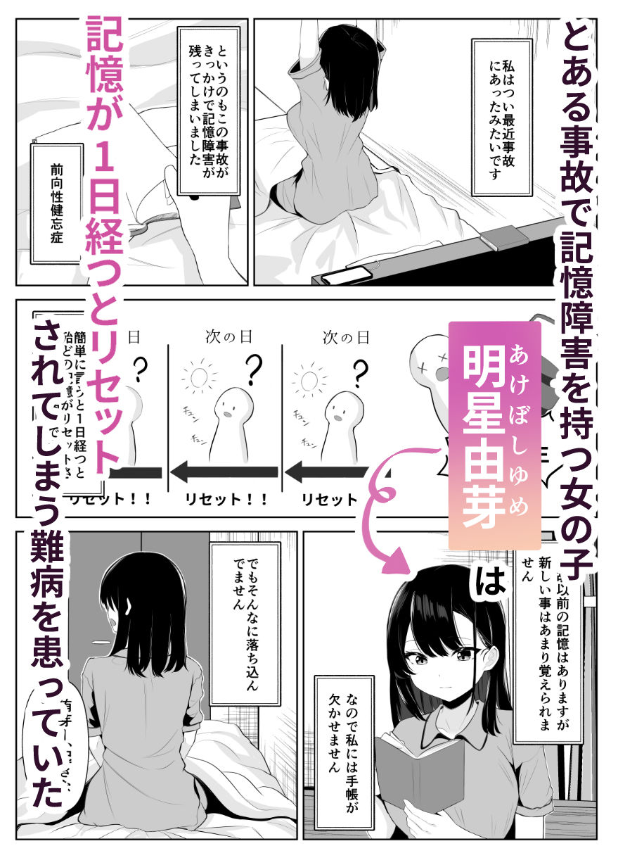 喪失彼女〜記憶喪失の彼女が女先輩にNTRまで〜 サンプル1ページ目