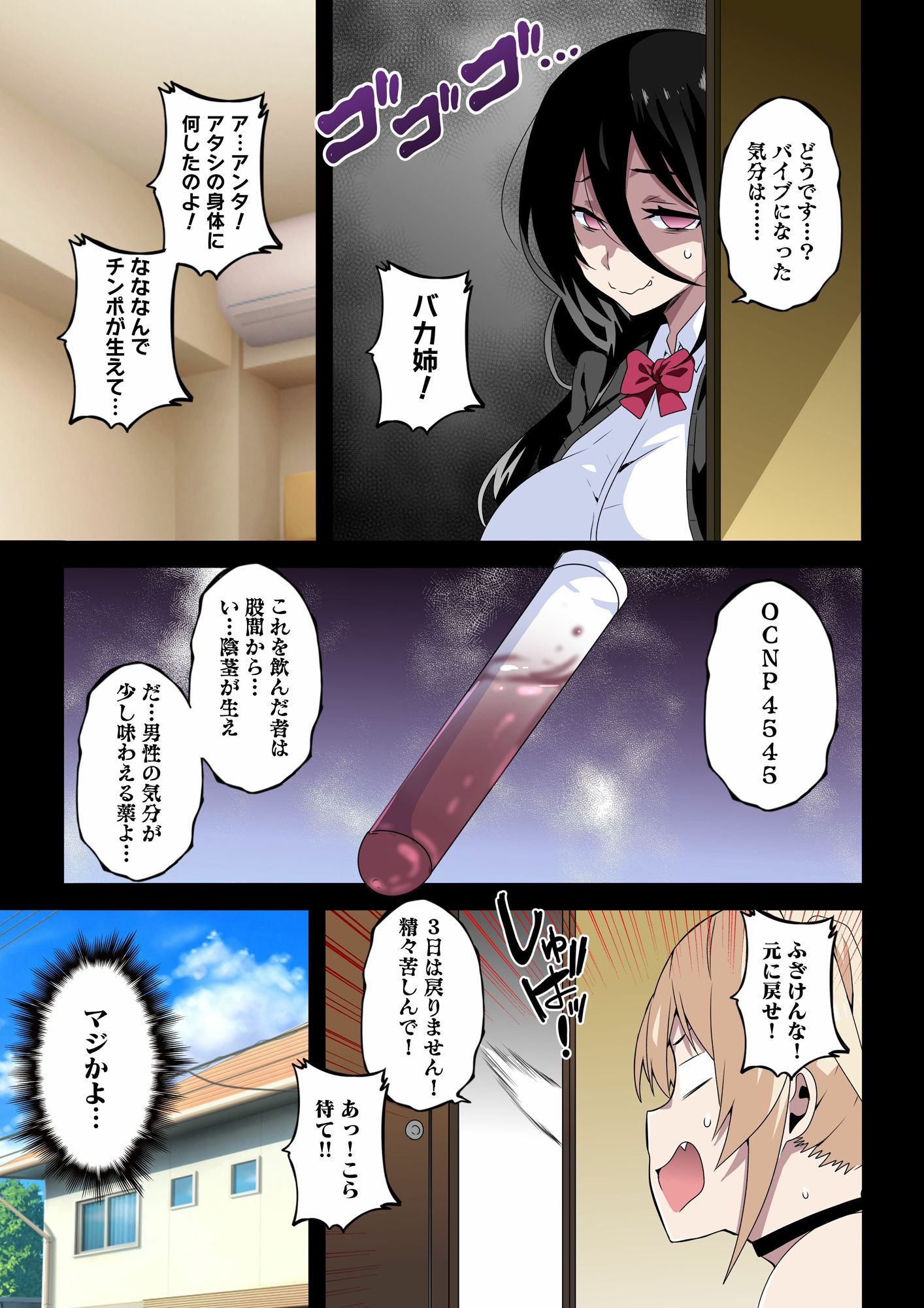 ふたなりSISTERS サンプル5ページ目