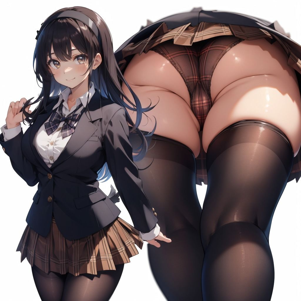 清楚系小悪魔女子の制服盗撮アングル お尻編 サンプル2ページ目