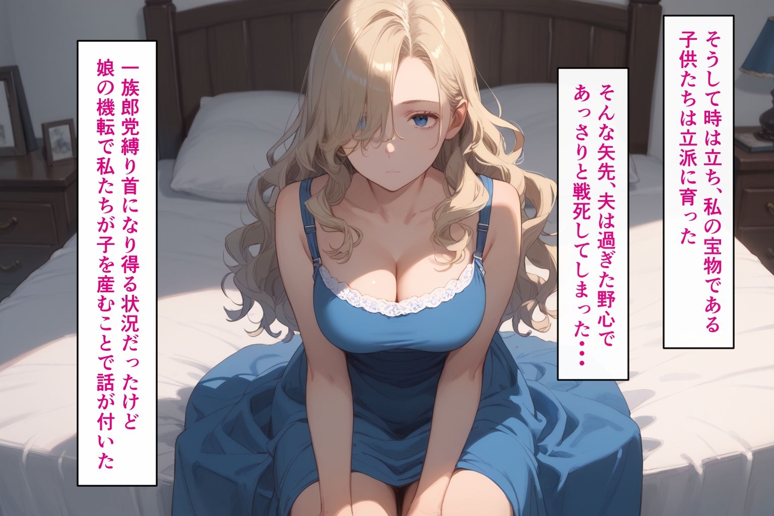 種付けおじさんは異世界でもイキたい 未亡人孕ませ編 サンプル4ページ目