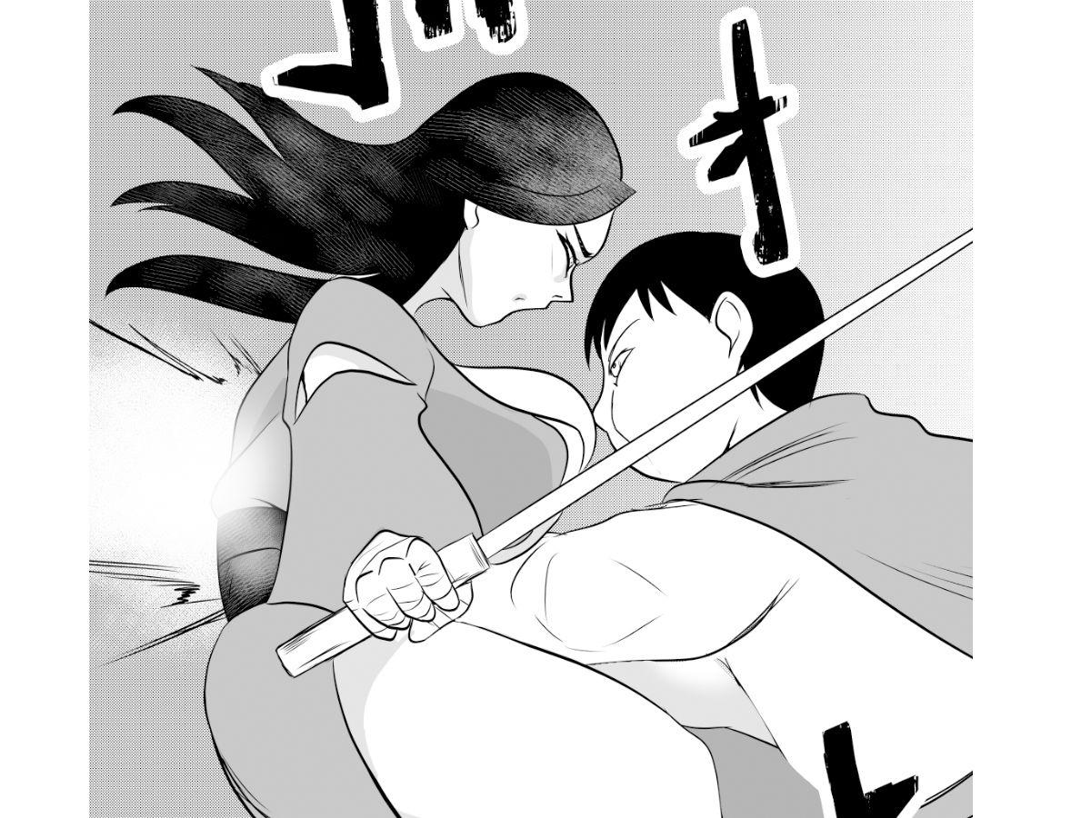 斬る姦る二 サンプル2ページ目