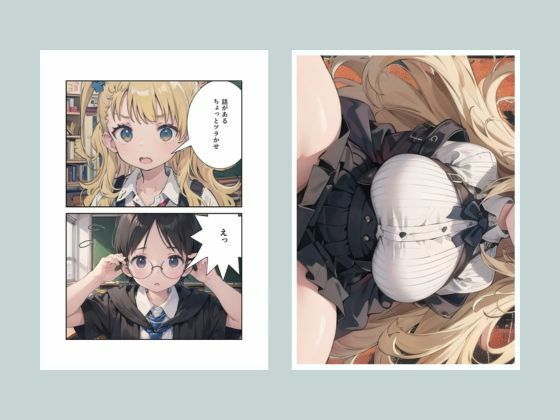 メガネのかわいい男の子と サンプル2ページ目