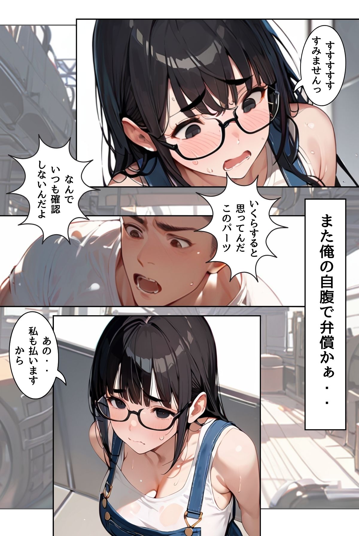 あの娘の残業はイケない副業 R指定【合冊版】（フルカラー） サンプル10ページ目