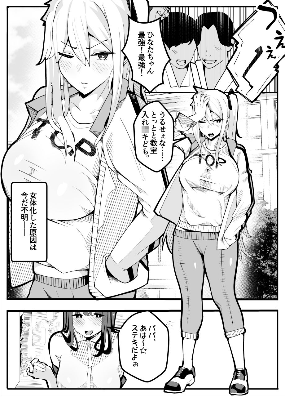 【TS】TSぶ！〜体操着編〜【女体化】 サンプル3ページ目