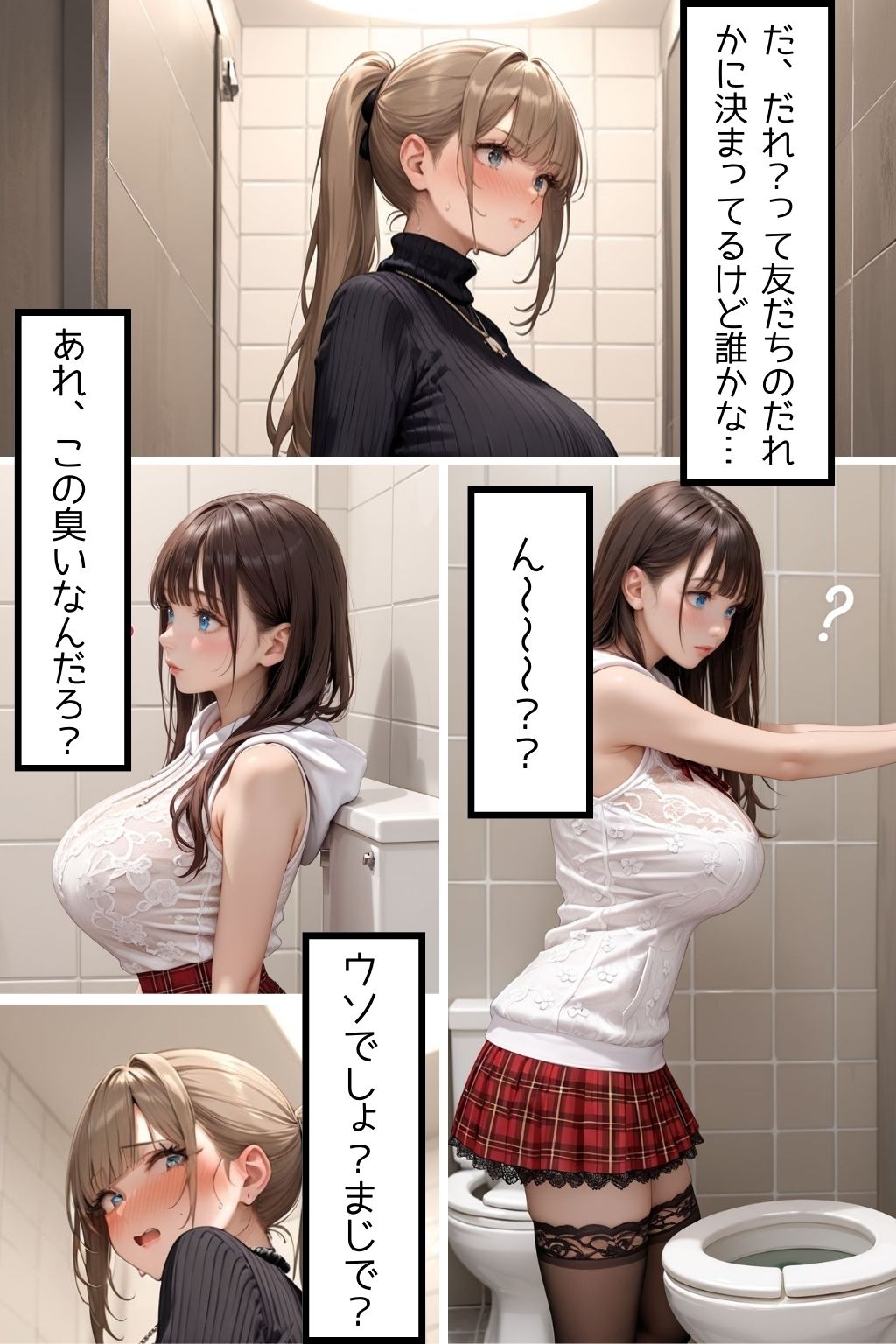 わたしの女装彼氏が超鬼畜だった件 サンプル4ページ目