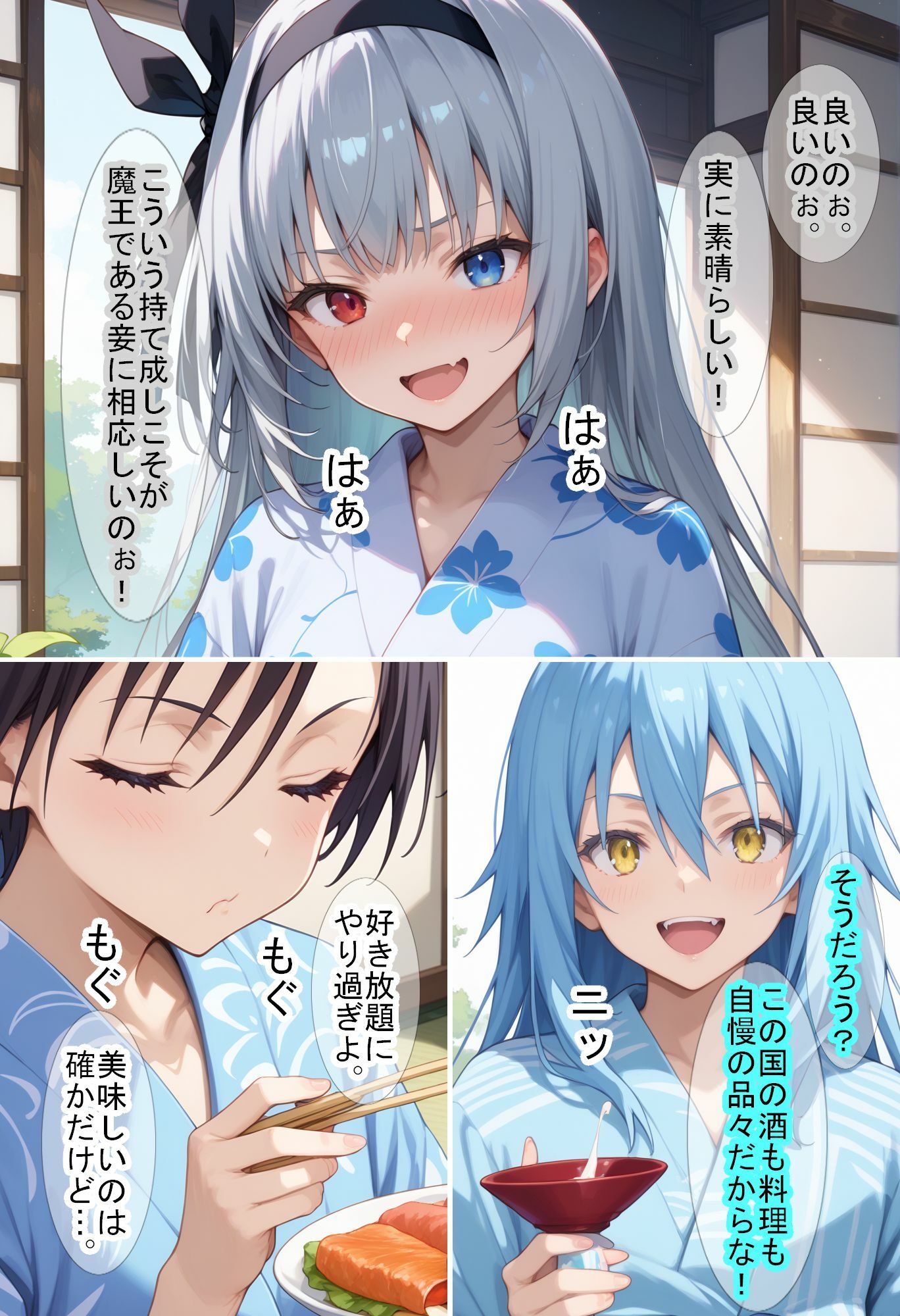 【転〇ラ】ルミ〇ス様を接待していたら乱交になっていた件 サンプル1ページ目
