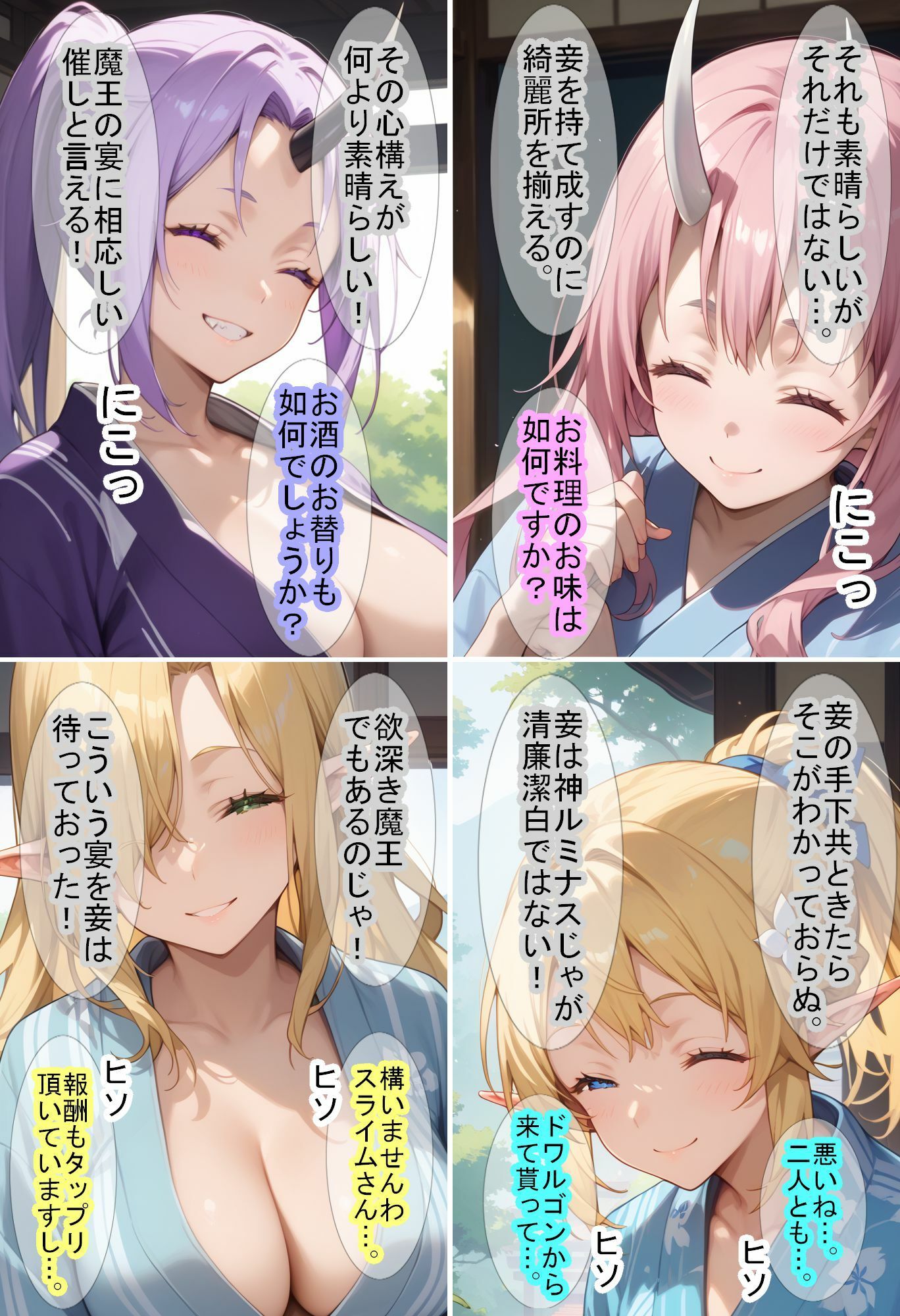 【転〇ラ】ルミ〇ス様を接待していたら乱交になっていた件 サンプル2ページ目