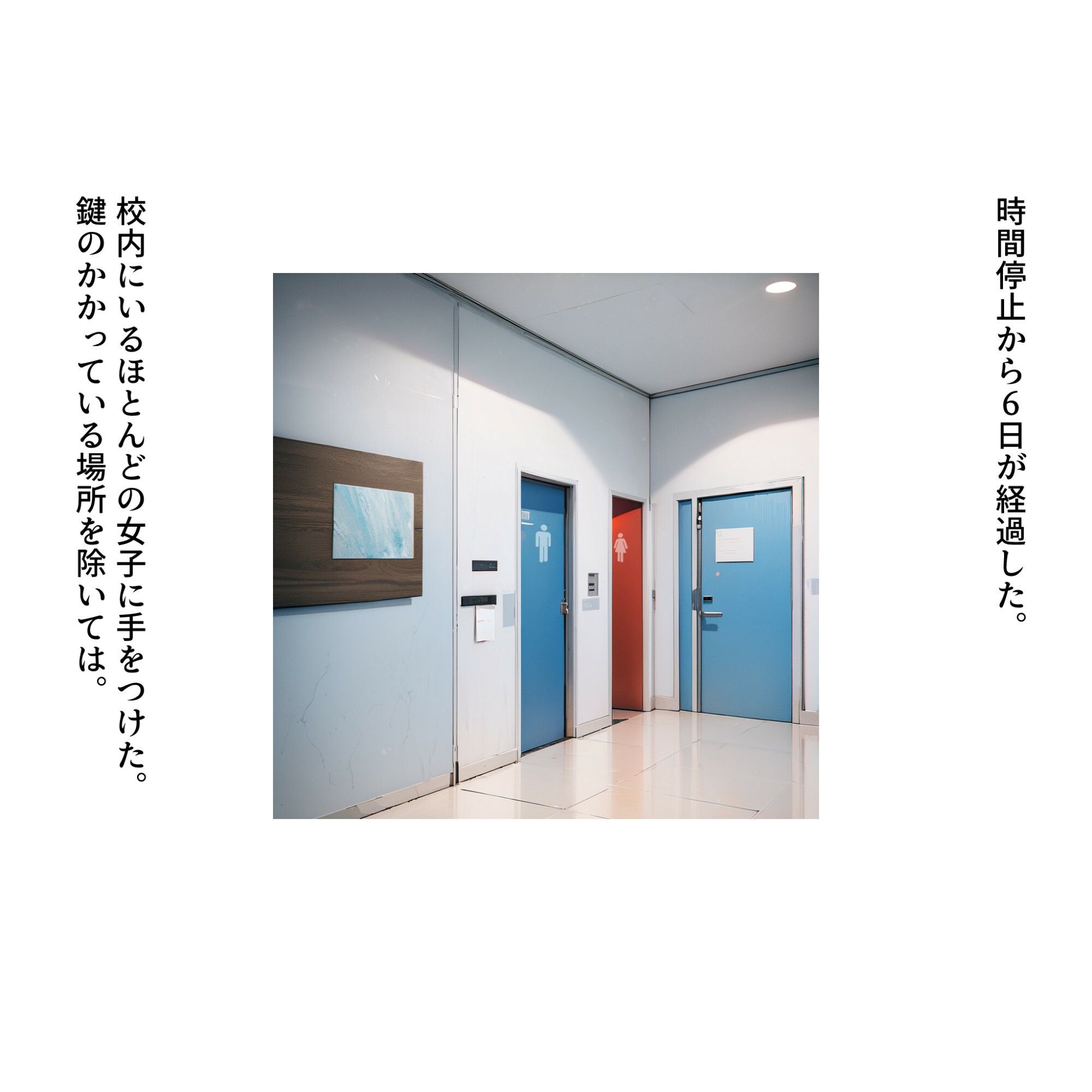 時が止まった学校で6 サンプル2ページ目