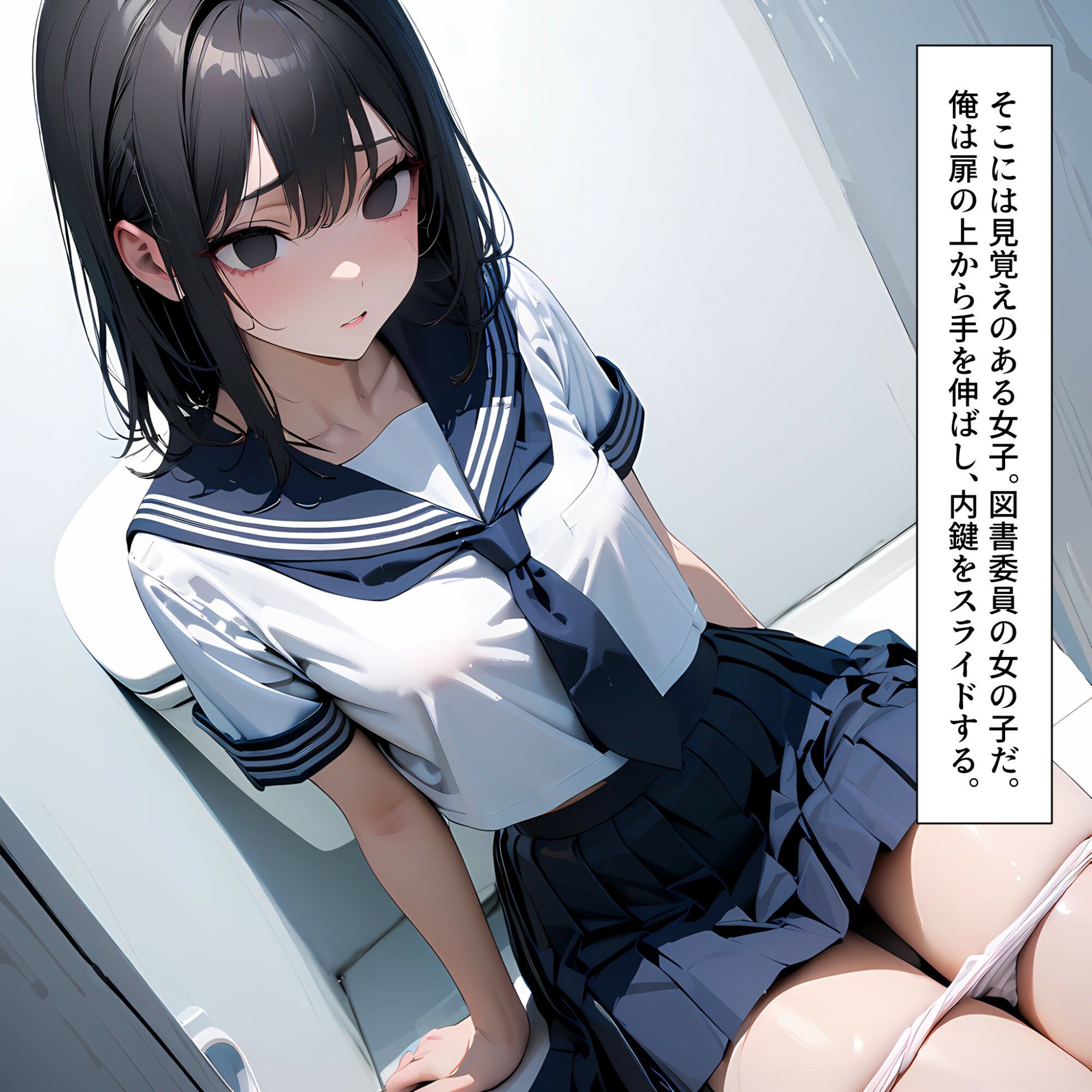 時が止まった学校で6 サンプル4ページ目