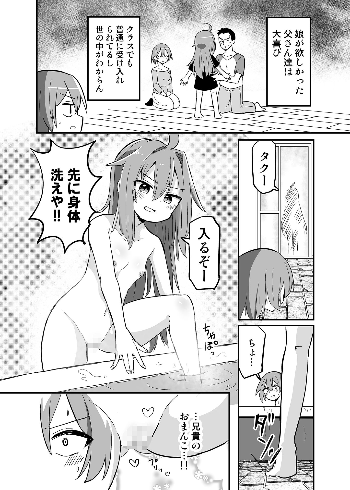TSアニキをわからせる サンプル2ページ目