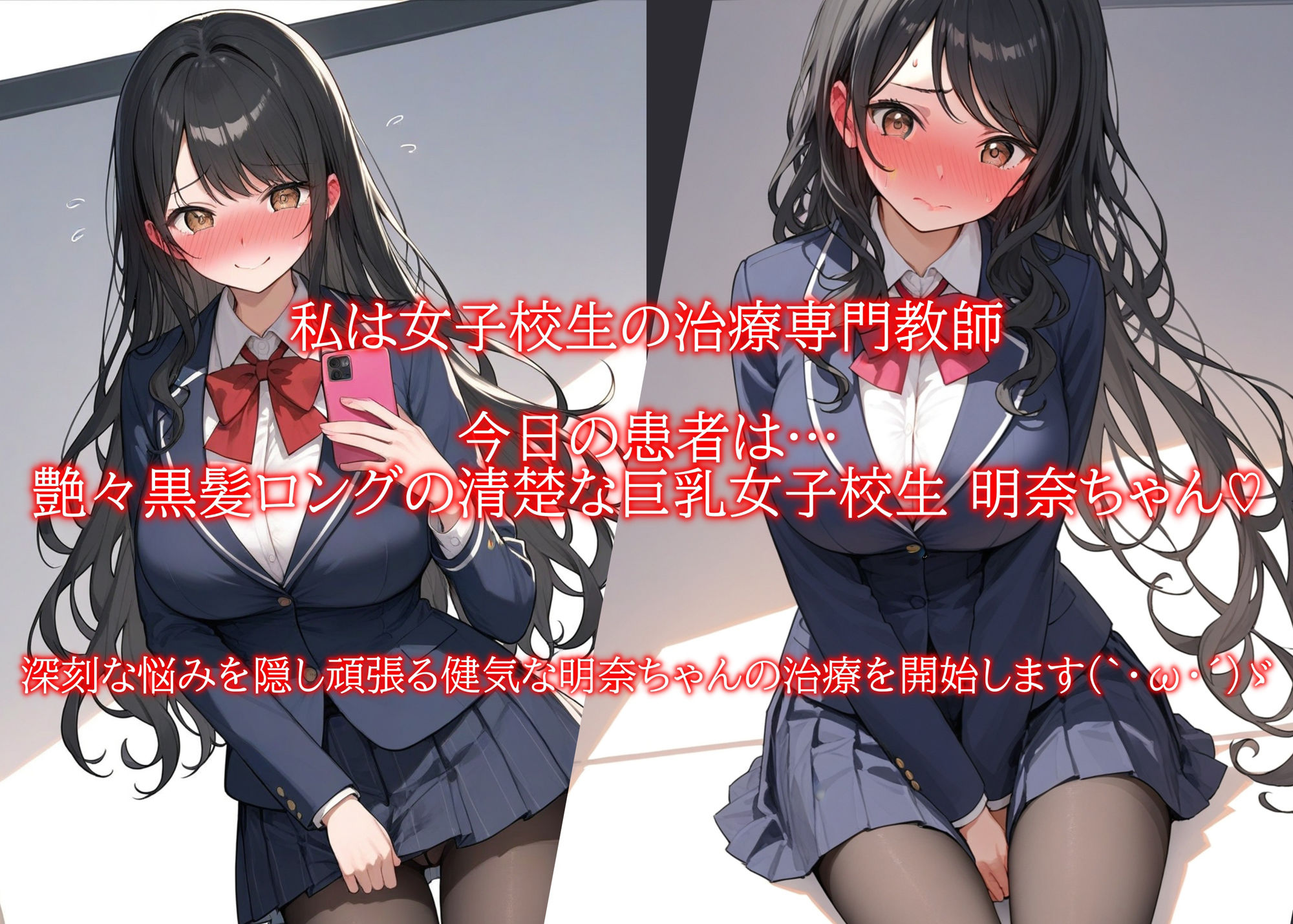 名門女子校の悩める女子校生マル秘治療 大作戦  明奈の場合 サンプル1ページ目