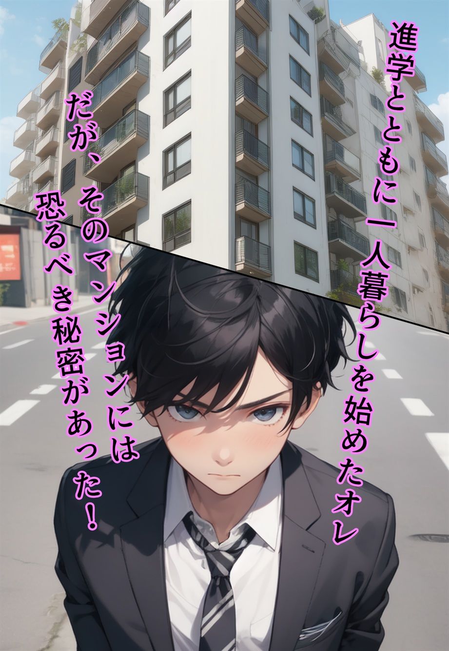 恐怖の女体化マンション！ 隣人お姉さんと百合地獄 サンプル1ページ目