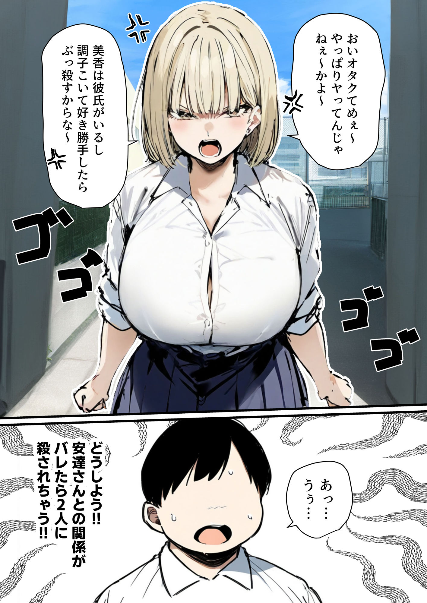 彼氏と喧嘩するたびに僕のチンポでオナニーするギャル2 サンプル3ページ目