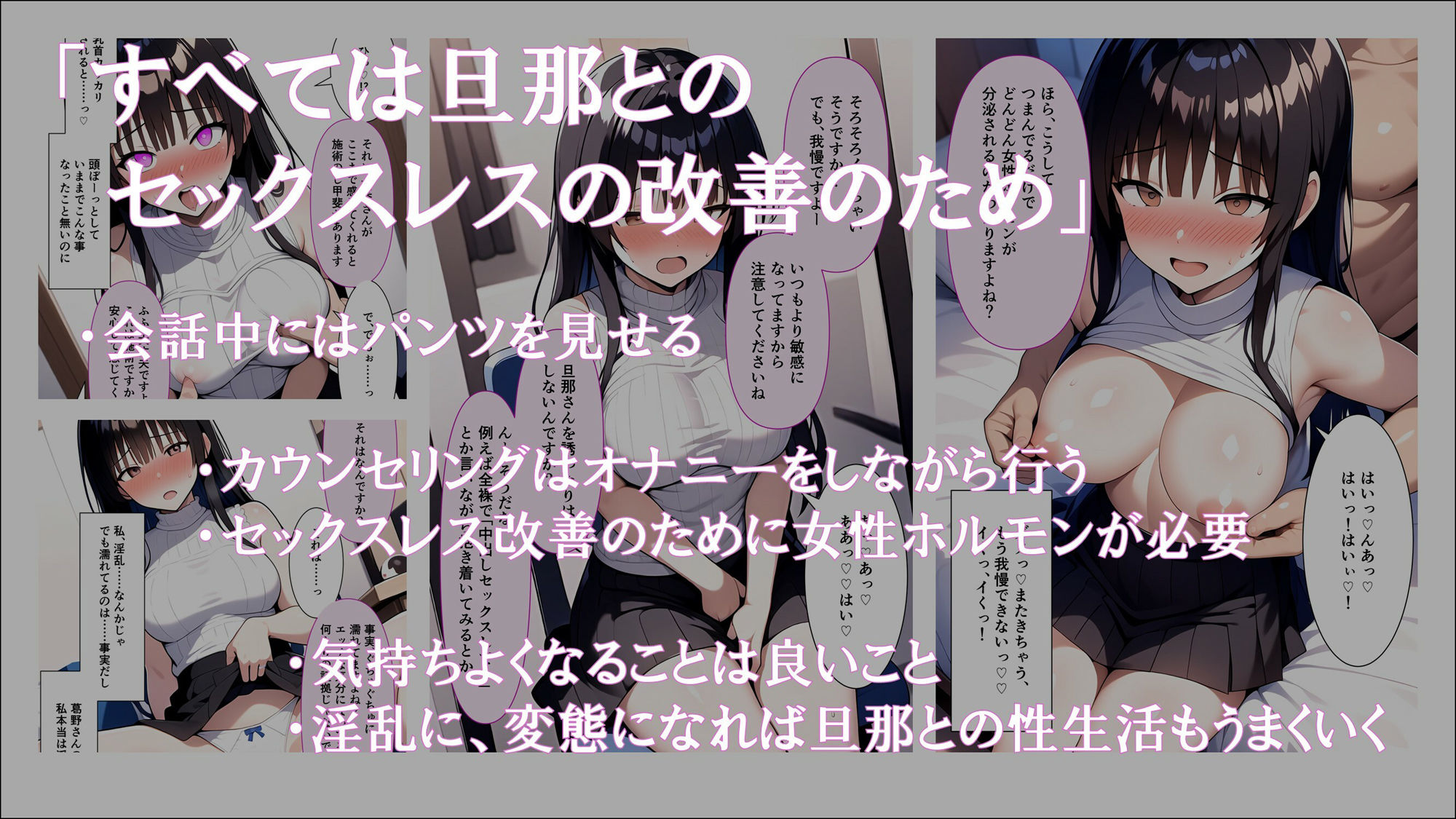 人妻催●サロン〜あなたの常識書き換えます〜_藤堂瑠香 サンプル3ページ目