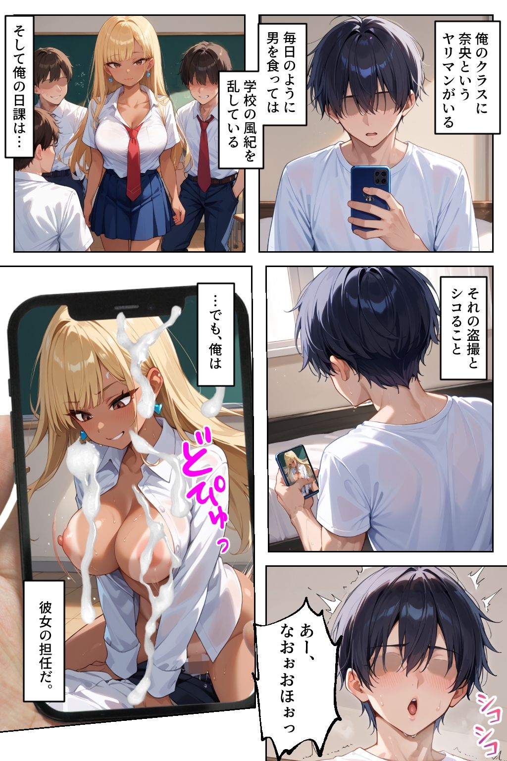 ヤリマンギャル更生計画〜せんせぇ、おちんぽ準備して〜 サンプル1ページ目