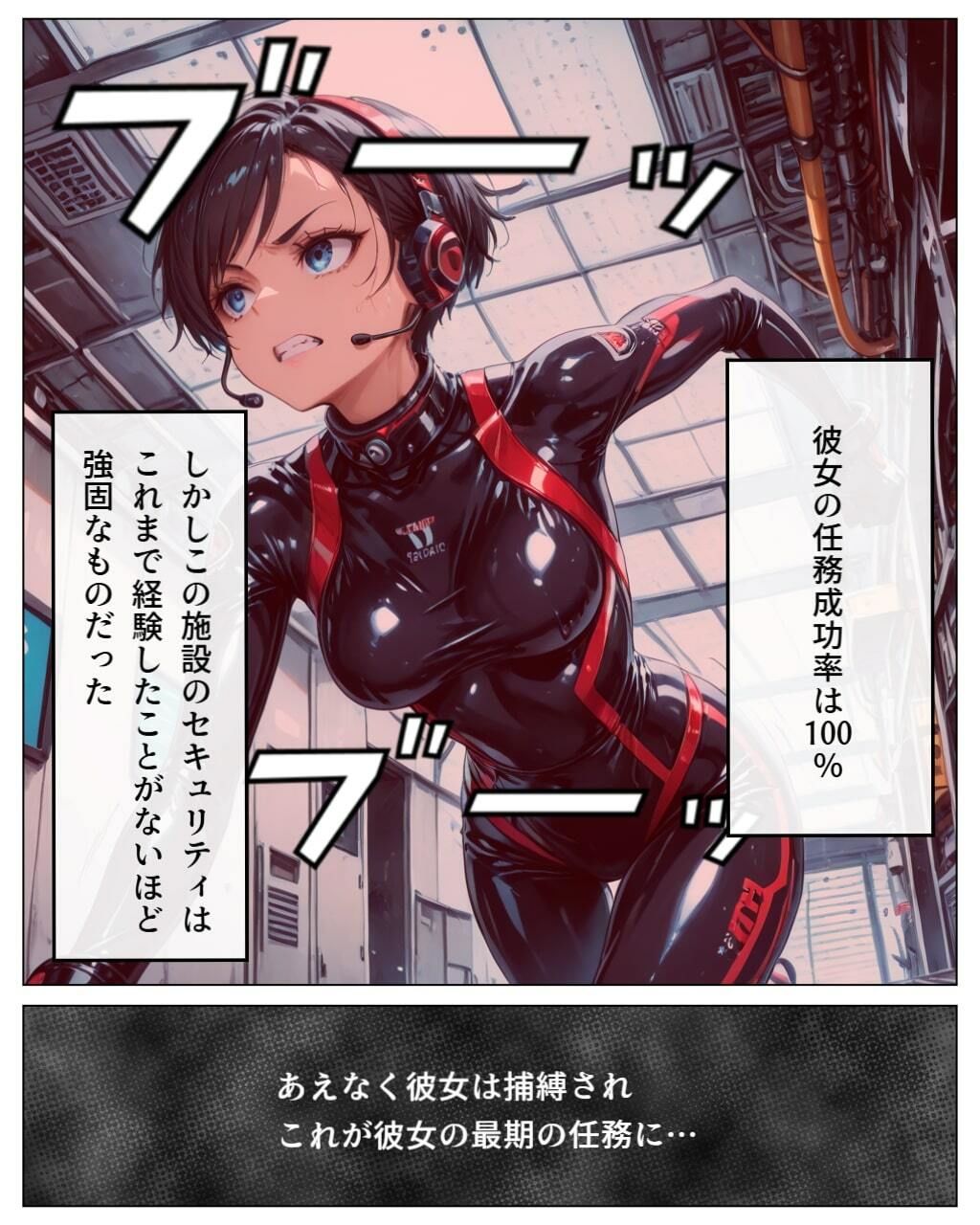 女スパイが白状しないのでエッチなおしおき サンプル1ページ目