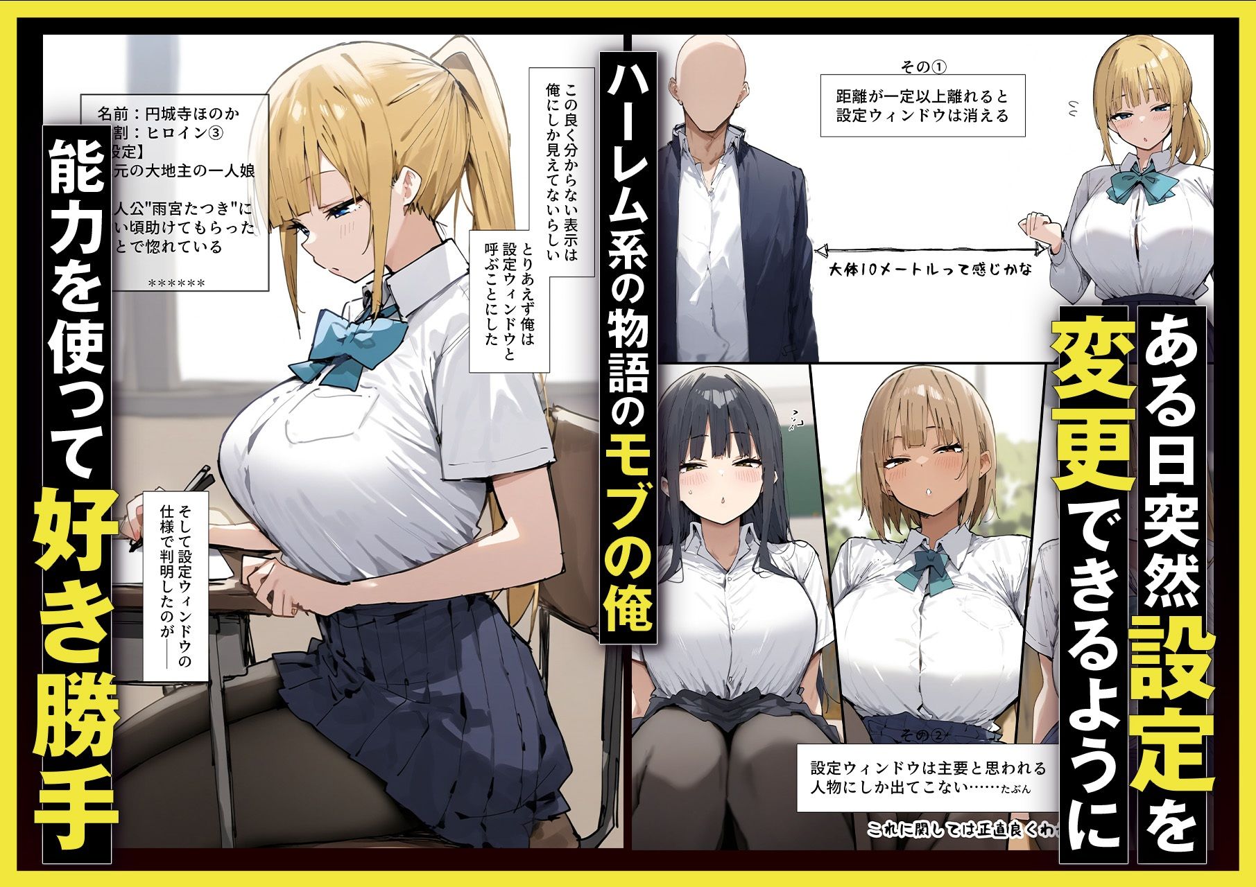 設定変更で寝取られた件 サンプル1ページ目
