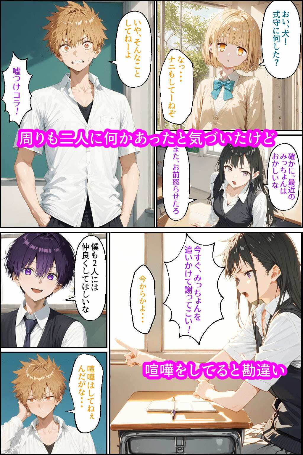 可愛いだけにされちゃう式守さん2 サンプル2ページ目