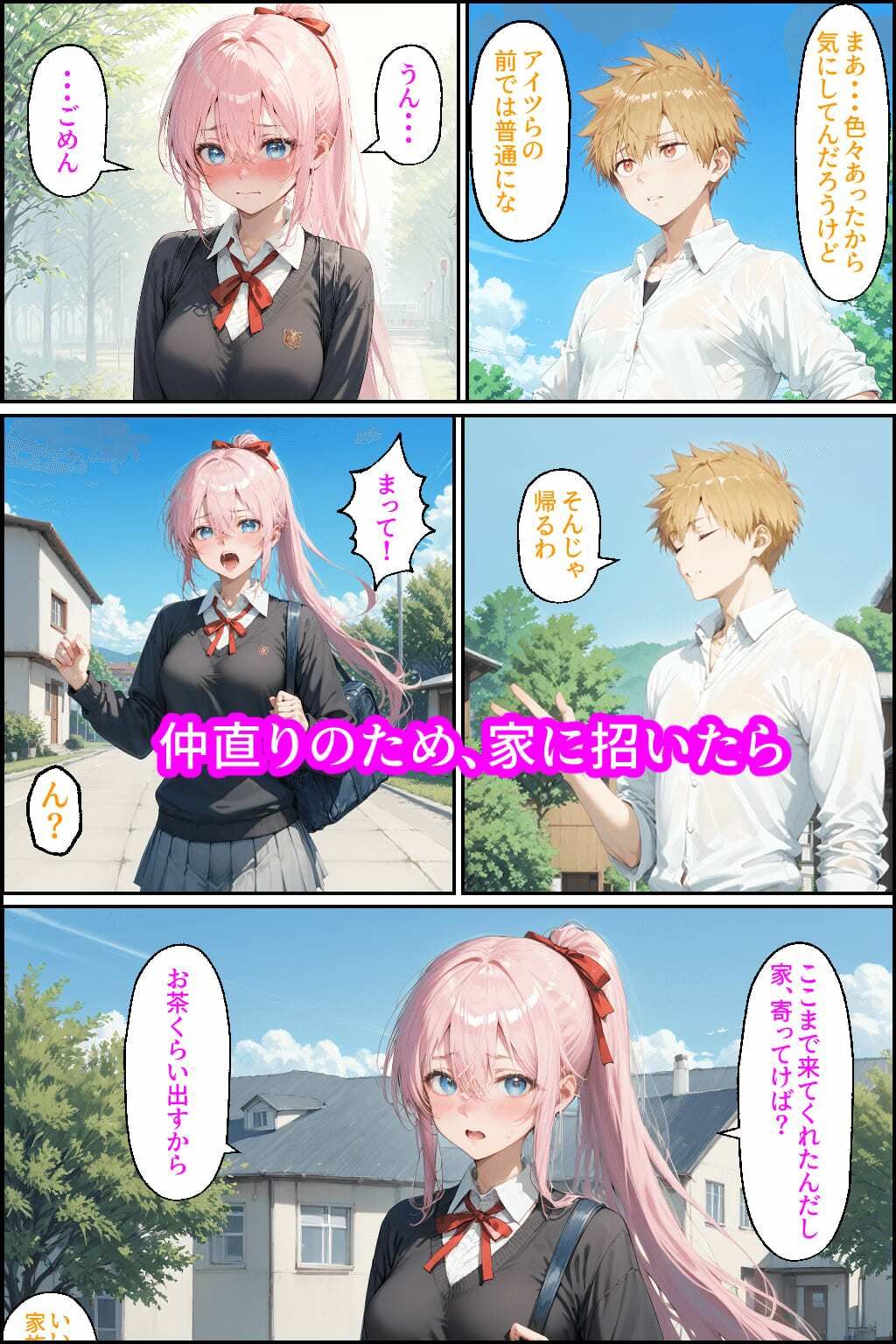 可愛いだけにされちゃう式守さん2 サンプル3ページ目