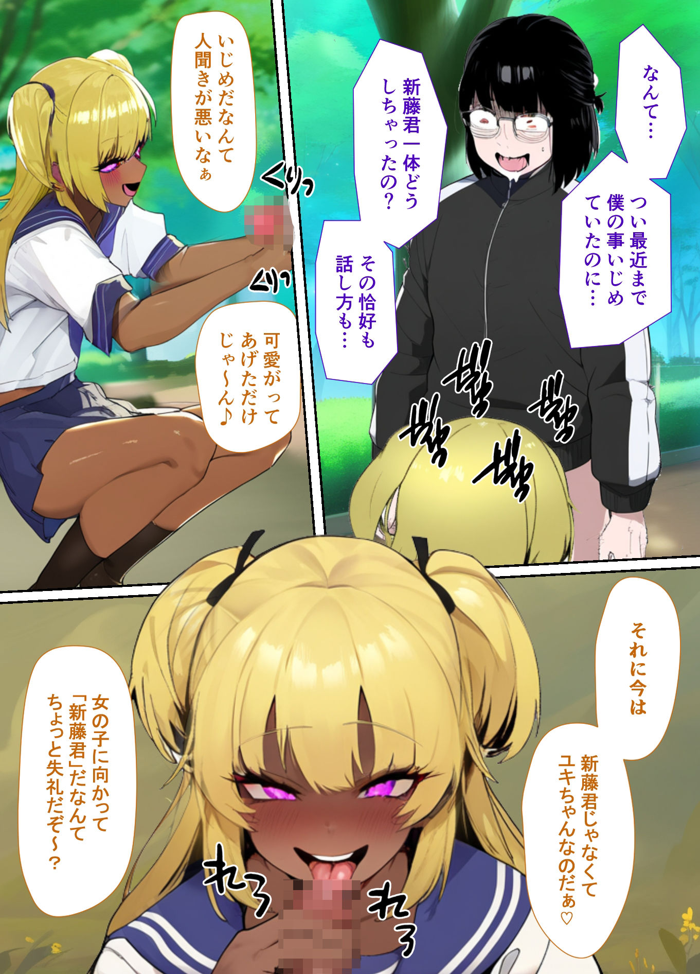 母さんがビッチ過ぎて家庭崩壊した件 サンプル8ページ目